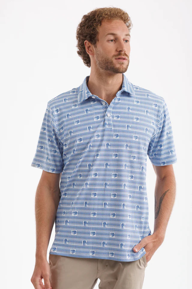 The Smitty Light Polo - Tin Can