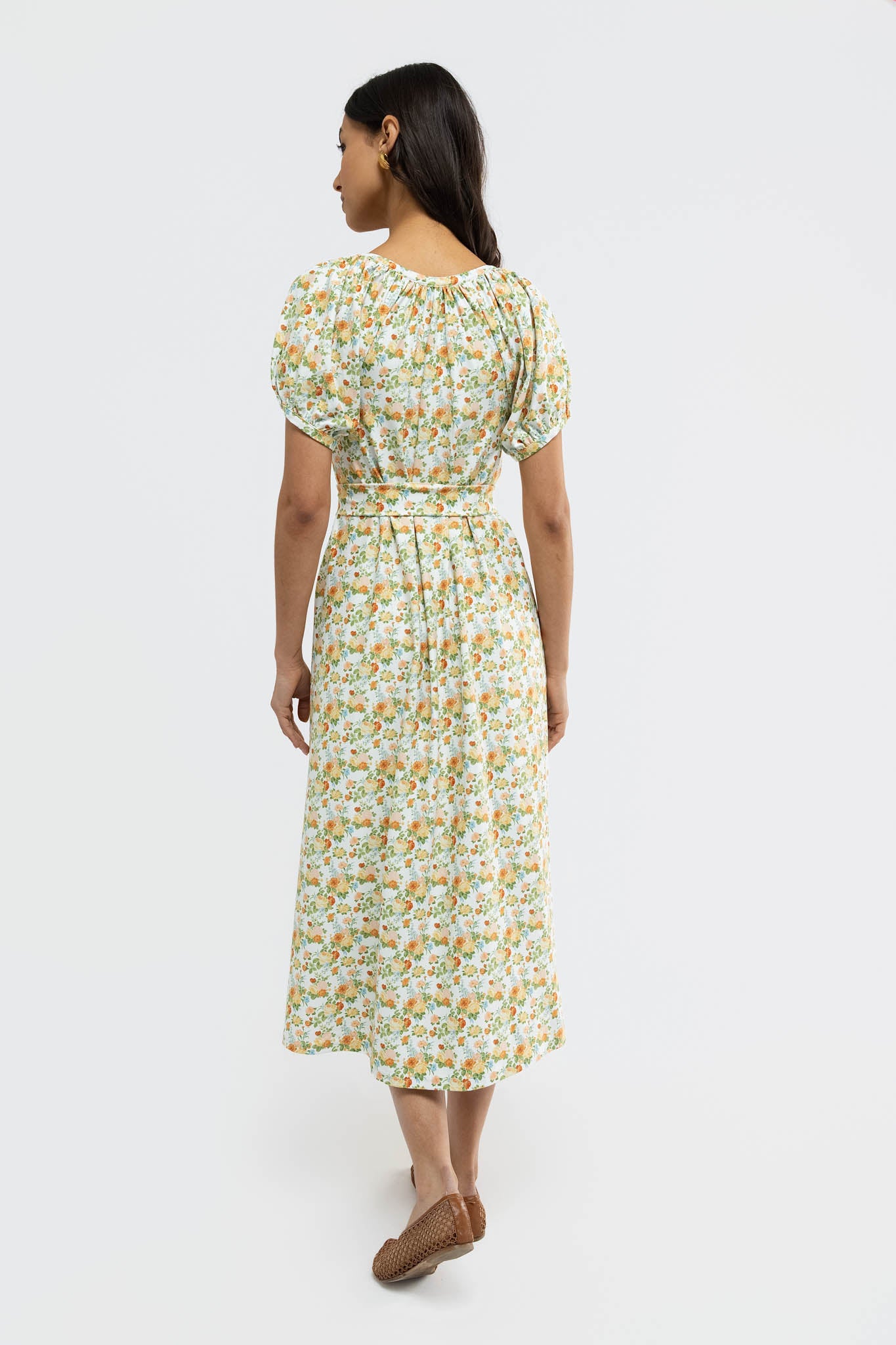 Grenadine Dress - Marigold Morning