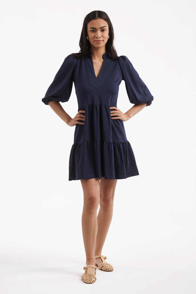 Tory Ponte Navy Dress