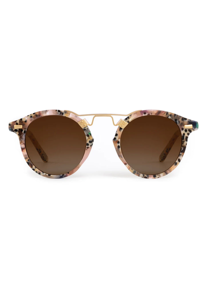ST. LOUIS | Pink Poppy 18K Polarized Sunglasses