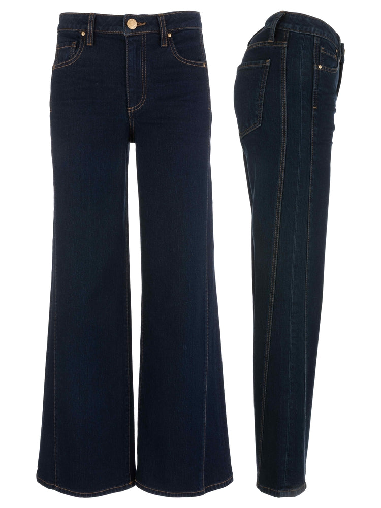 Meg High Rise Wide Leg Side Panel-Evaluated