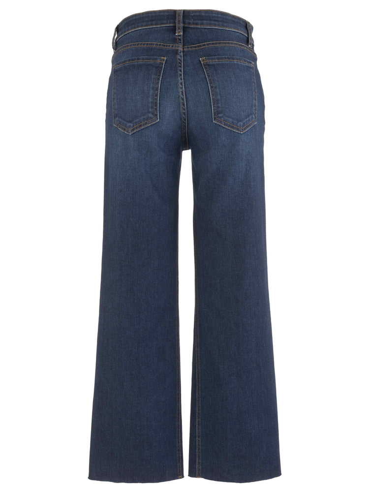 Kelsey High Rise Jean-Ankle Flare - Color:Improve