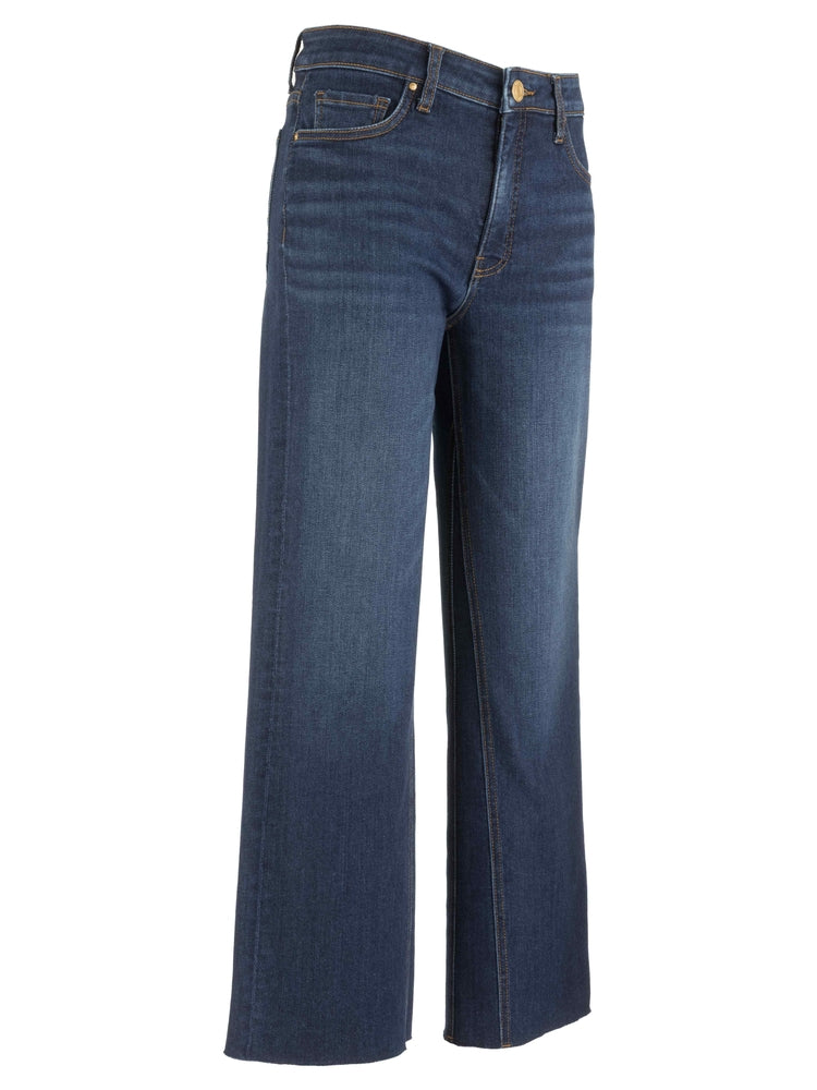Kelsey High Rise Jean-Ankle Flare - Color:Improve