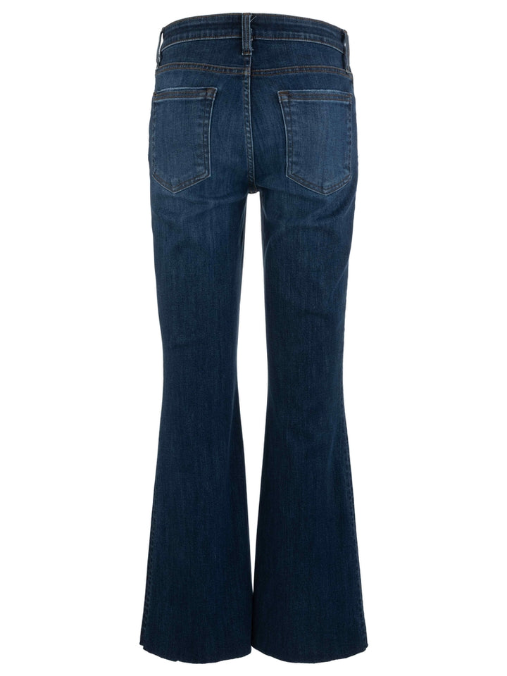 Stella High Rise Jean-Flare w/ Raw Hem-Color-Royalty