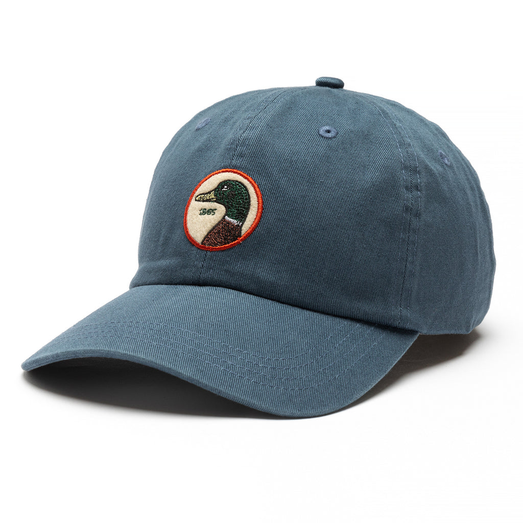 Circle Patch Twill Hat - Lake Blue