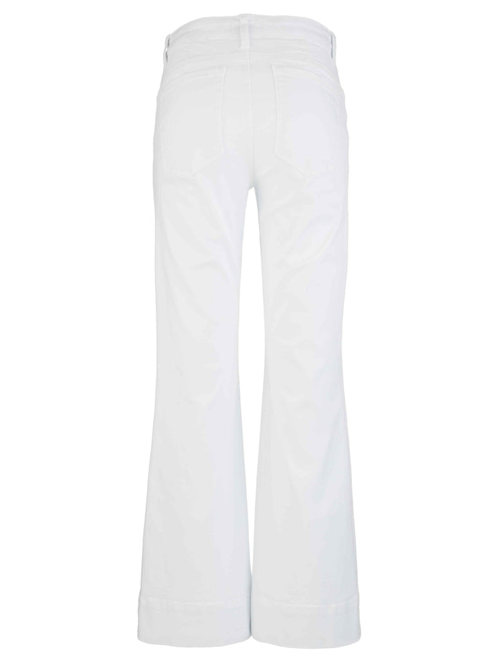 Stella High Rise Fab Flare Wide Hem - Optic White