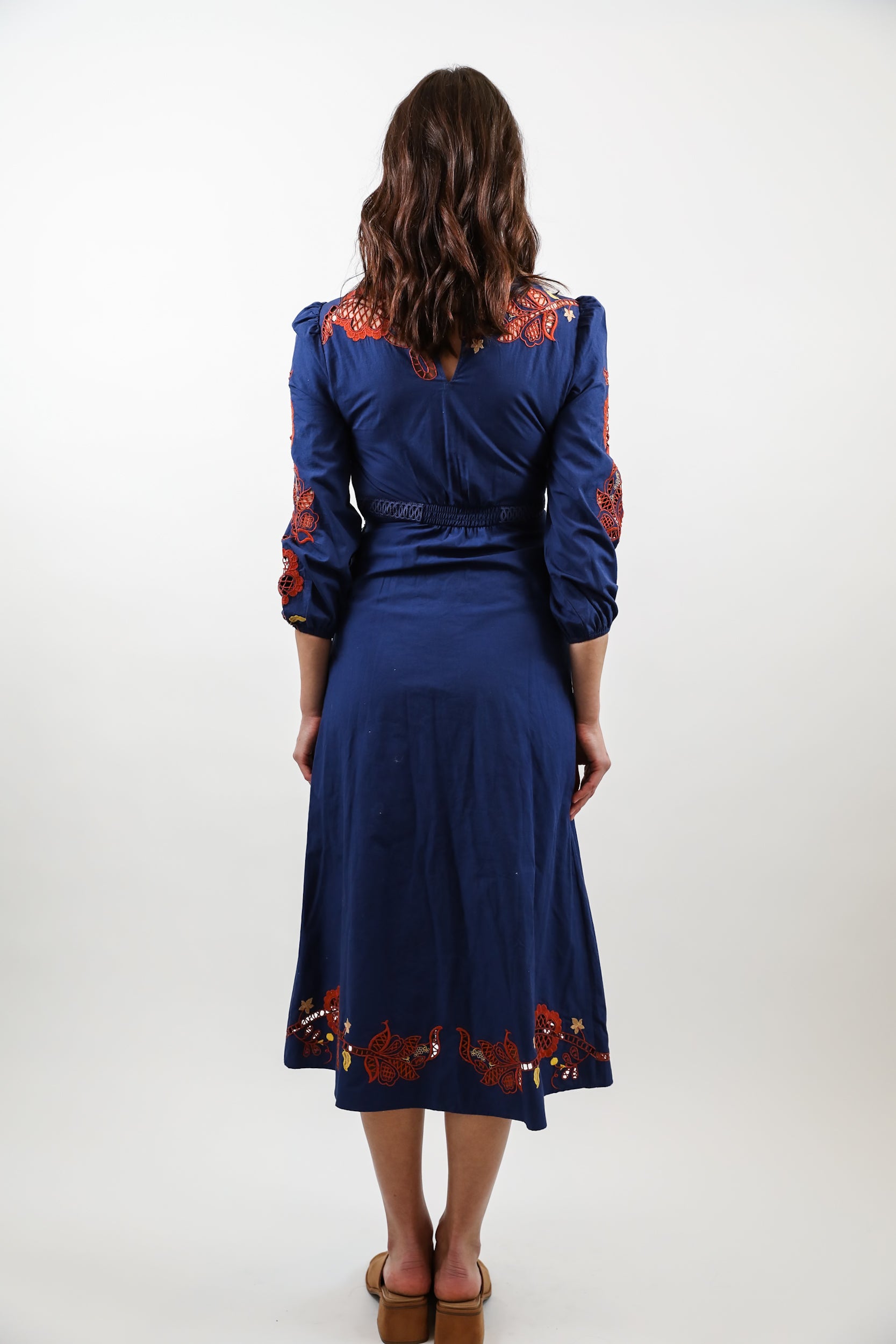 Lyon Long Dress - Celeste