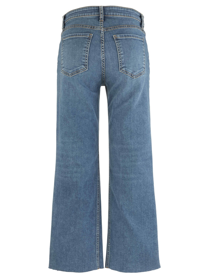 Kelsey High Rise Jean-Ankle Flare - Color: Leader
