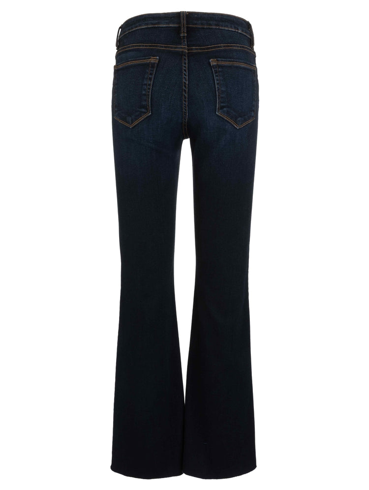 Ana High Rise Fab Flare Raw Hem - Wave
