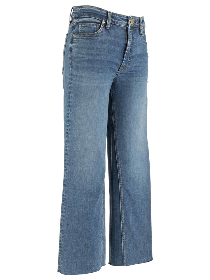 Kelsey High Rise Jean-Ankle Flare - Color: Leader