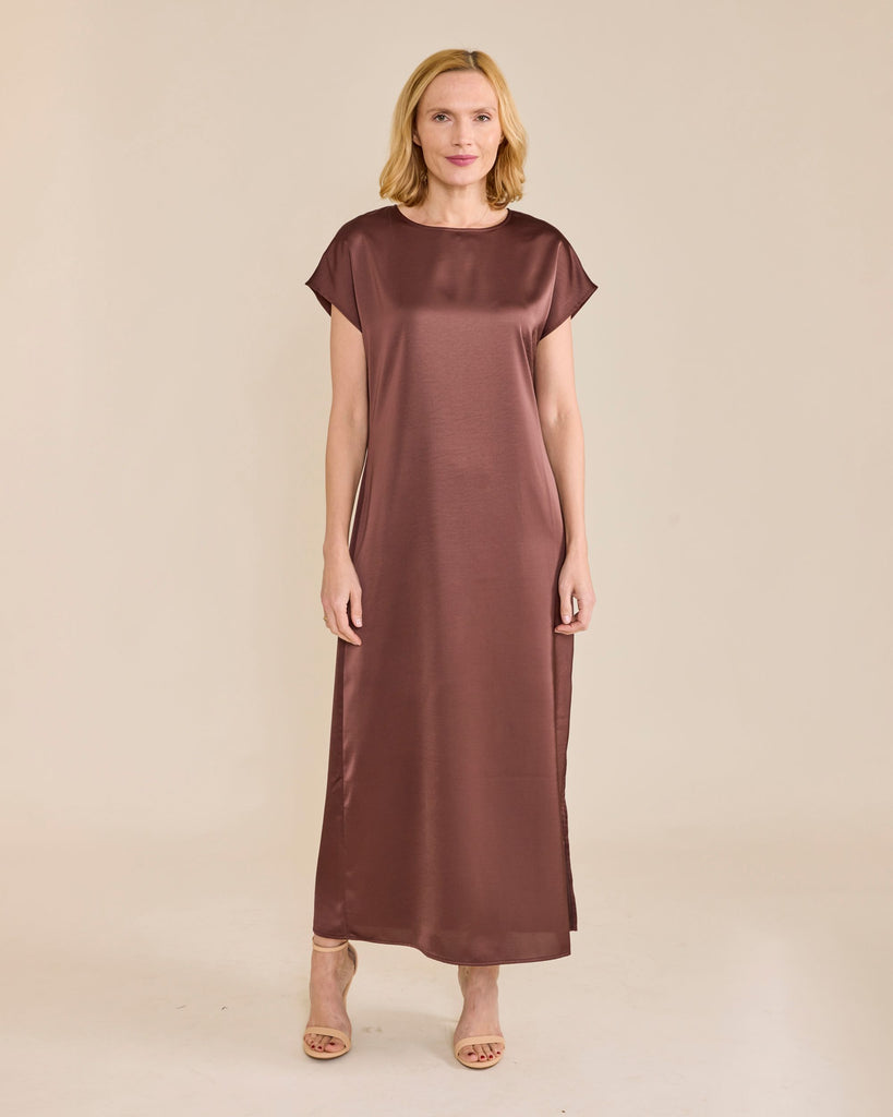 Beth Dress Chocolate