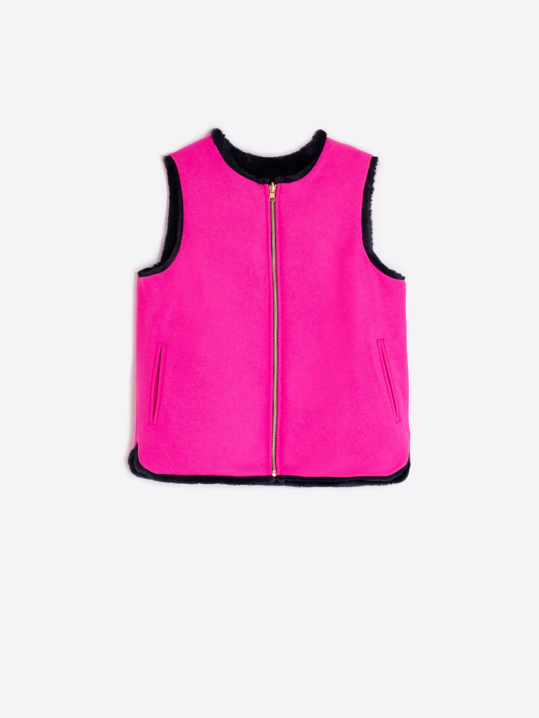 WAISTCOAT REVERSIBLE ROSA LANA